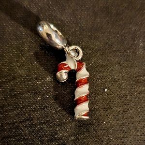 Candy Cane Europeon Style Charm